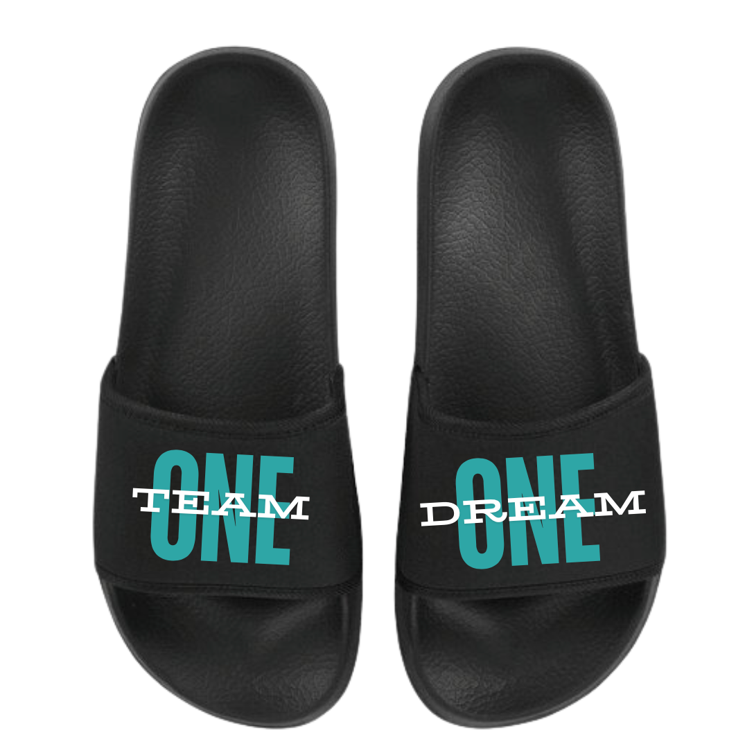 Sliders - One Team, One Dream (Black)