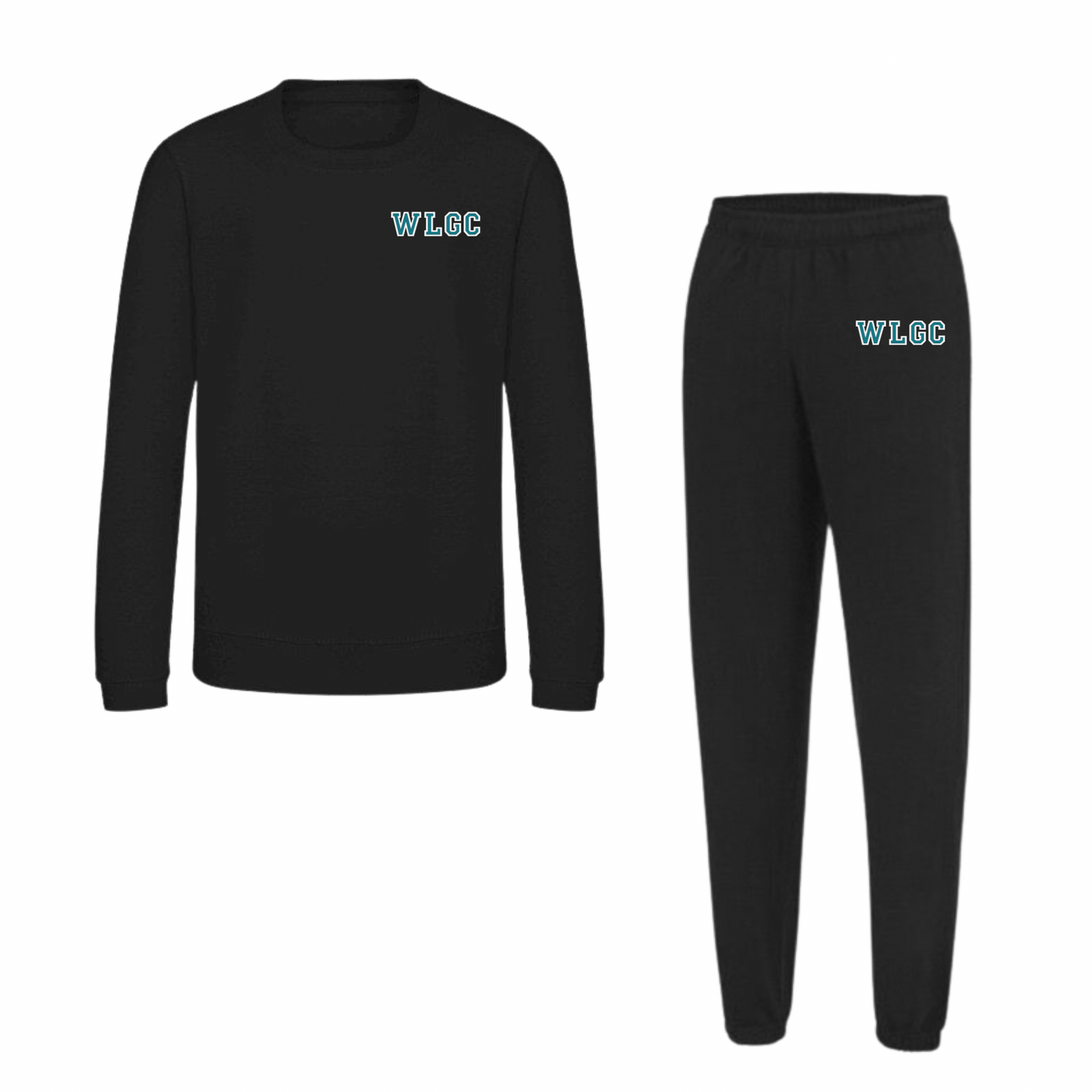 Black Cotton Tracksuit