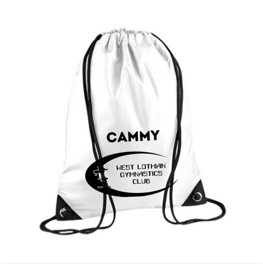 Drawstring Bag - White