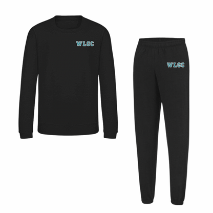 Black Cotton Tracksuit