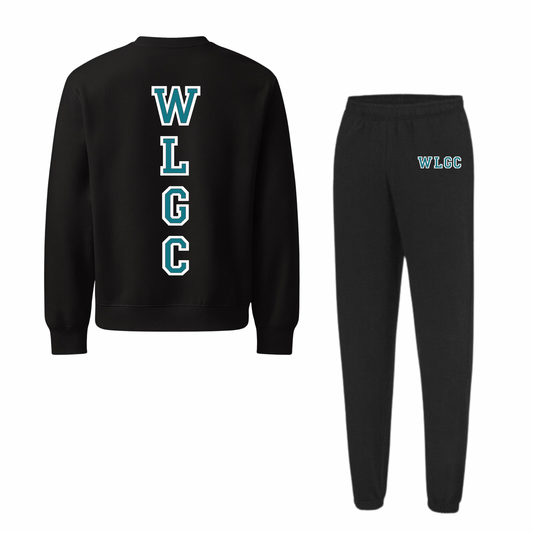 Black Cotton Tracksuit